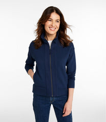 L.L.Bean Women's CloudSoft Top, Full-Zip NEW|CLOTHING|SALE
