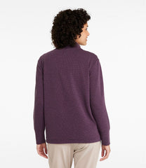 L.L.Bean Women's Mountainside Micro Waffle Pullover NEW|CLOTHING|SALE