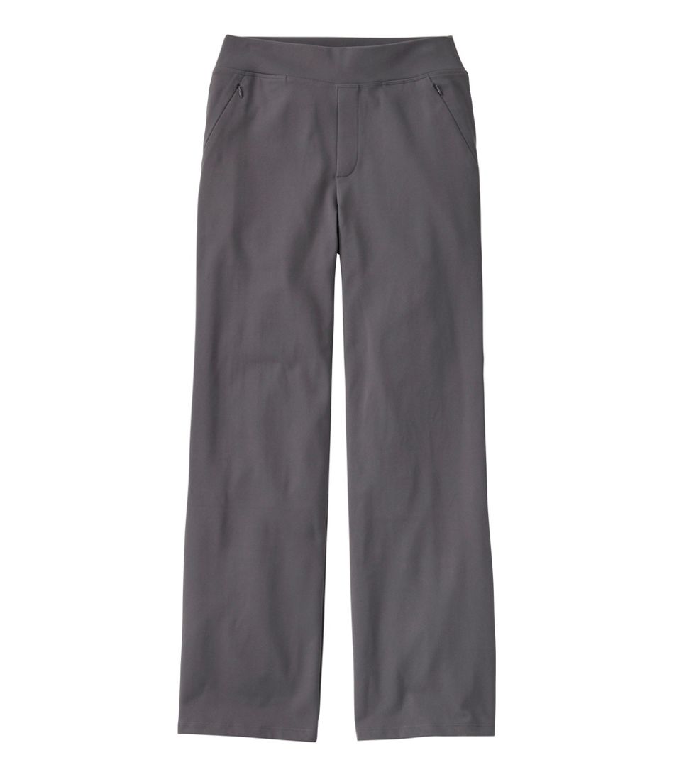 L.L.Bean Women's Go-Anywhere Pants, High-Rise Wide-Leg NEW|CLOTHING|SALE