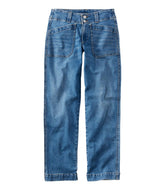 L.L.Bean Women's 1912 Field Denim Pants, Mid-Rise Ankle Utility NEW|CLOTHING