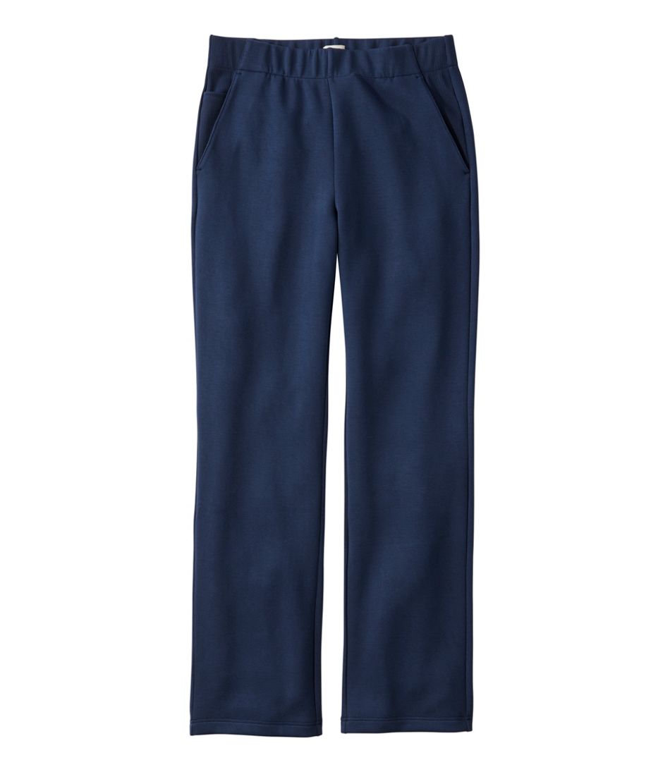 L.L.Bean Women's CloudSoft Pants, Mid-Rise Straight-Leg NEW|CLOTHING
