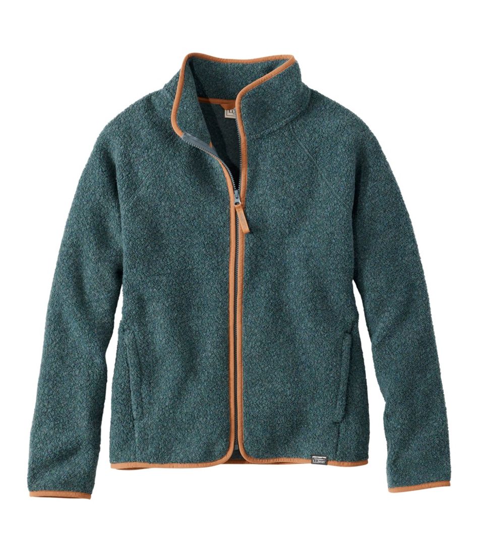 L.L.Bean Women's All Season Wool Fleece Full-Zip Jacket NEW|CLOTHING|OUTERWEAR|SALE
