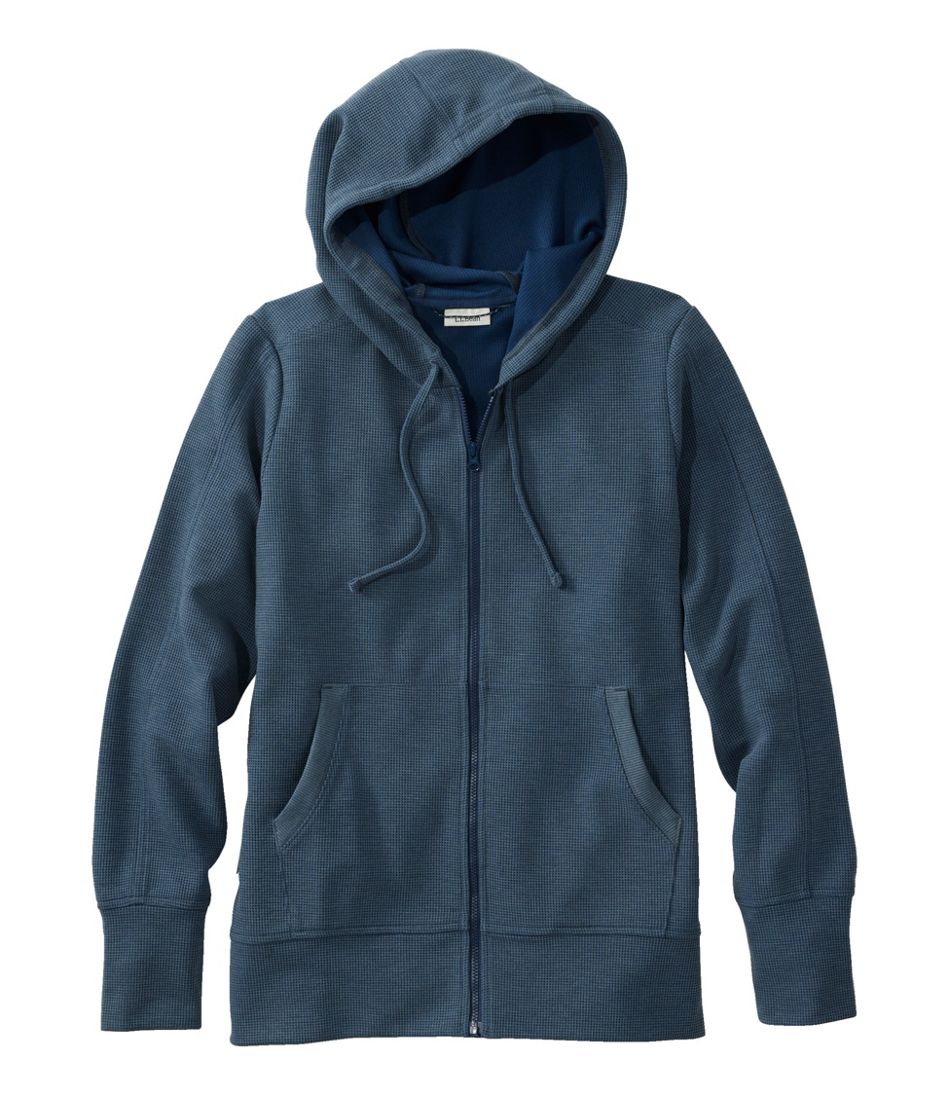 L.L.Bean Women's Mountainside Micro Waffle Full-Zip Jacket NEW|CLOTHING|SALE