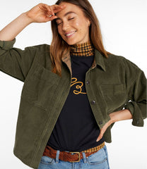 L.L.Bean Women's Signature Corduroy Shirt Jac NEW|CLOTHING