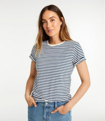 L.L.Bean Women's Signature Premium Essential Tee, Short-Sleeve Novelty NEW|CLOTHING|SALE
