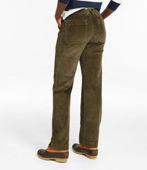 L.L.Bean Women's Signature Utility Corduroy Pants, Mid-Rise Straight-Leg NEW|CLOTHING|SALE