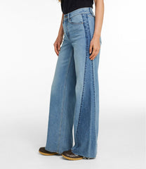 L.L.Bean Women's Signature 1912 Premium Jeans, High-Rise Relaxed Wide-Leg NEW|CLOTHING|SALE