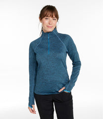 L.L.Bean Women's Primaloft ThermaStretch Fleece 1/4 Zip Pullover NEW|CLOTHING|OUTERWEAR|SALE
