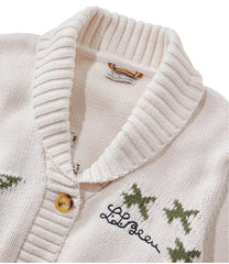 L.L.Bean Women's Signature Original Cotton Sweater, Shawl Cardigan Novelty NEW|CLOTHING