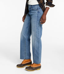 L.L.Bean Women's Signature 1912 Premium Jeans, High-Rise Barrel Ankle NEW|CLOTHING