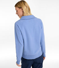 L.L.Bean Women's Bean's Cozy Splitneck Pullover Sweatshirt NEW|CLOTHING