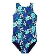 L.L.Bean Women's BeanSport Highneck Tanksuit, Print NEW|CLOTHING