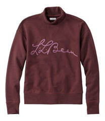 L.L.Bean Signature Camp Sweatshirt, Mockneck Logo NEW|CLOTHING|SALE