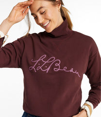 L.L.Bean Signature Camp Sweatshirt, Mockneck Logo NEW|CLOTHING|SALE