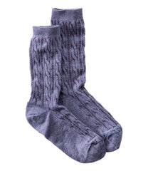 L.L.Bean Women's Smartwool Everyday Cable Crew Socks NEW|CLOTHING|FOOTWEAR