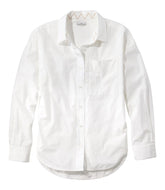 L.L.Bean Women's Signature Premium Essential Poplin Shirt, Long-Sleeve NEW|CLOTHING