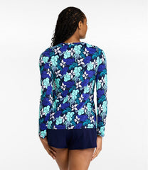 L.L.Bean Women's SunSmart UPF 50+ SunShirt, Long-Sleeve Print NEW|CLOTHING