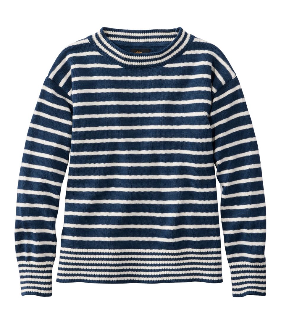 L.L.Bean Women's Signature Original Cotton Sweater, Crewneck NEW|CLOTHING