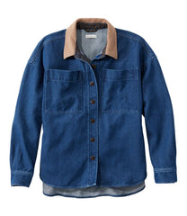 L.L.Bean Women's Signature Denim Shirt Jac NEW|CLOTHING