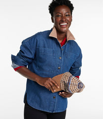 L.L.Bean Women's Signature Denim Shirt Jac NEW|CLOTHING