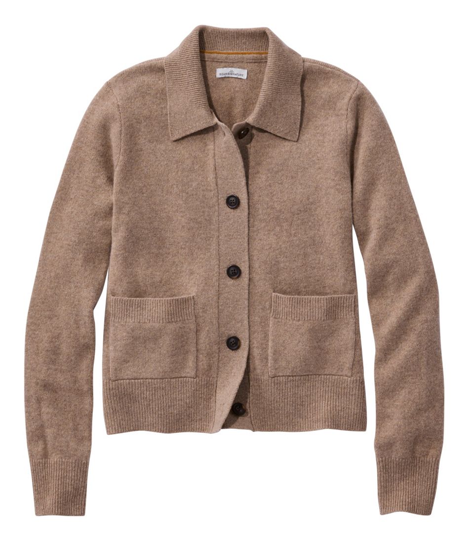 L.L.Bean Women's Signature Camp Merino Wool Sweater, Cardigan NEW|CLOTHING