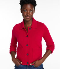 L.L.Bean Women's Signature Camp Merino Wool Sweater, Cardigan NEW|CLOTHING