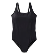 L.L.Bean Women's Coastal Essential Swimwear, Scoop Tanksuit NEW|CLOTHING