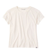 L.L.Bean Women's Mountainside Crewneck Tee, Short-Sleeve NEW|CLOTHING