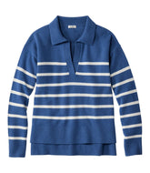 L.L.Bean Women's Classic Cashmere Sweater, Relaxed Polo NEW|CLOTHING