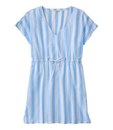 L.L.Bean Women's Coastal Cotton Cover-Up Caftan, Print NEW|CLOTHING
