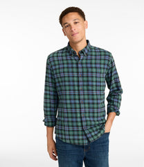 L.L.Bean Men's Sunwashed Twill Shirt, Slightly Fitted Untucked Fit NEW|CLOTHING|SALE