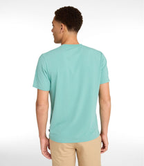 L.L.Bean Men's Comfort Stretch Performance® Pima Tee, Short-Sleeve Without Pocket NEW|CLOTHING|SALE