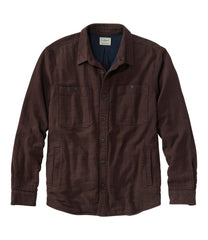 L.L.Bean Men's 1912 Field Flannel Shirt, Lined, Slightly Fitted Untucked Fit NEW|CLOTHING|SALE