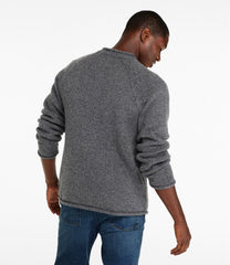 L.L.Bean Men's Bean's Classic Ragg Wool Sweater, Rollneck NEW|CLOTHING