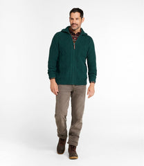 L.L.Bean Men's Signature Cotton Fisherman Sweater, Full-Zip NEW|CLOTHING|SALE