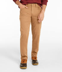 L.L.Bean Men's BeanFlex® Performance Canvas Pants, Five-Pocket, Standard Fit, Straight Leg NEW|CLOTHING|SALE