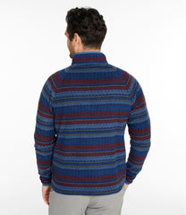 L.L.Bean Men's All Season Access Fleece Pullover, Print NEW|CLOTHING|OUTERWEAR|SALE