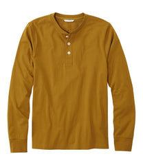L.L.Bean Men's Signature Northwoods Henley, Long-Sleeve NEW|CLOTHING