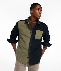 L.L.Bean Men's Signature 1933 Chamois Cloth Shirt, Slim Fit, Mixed Media NEW|CLOTHING