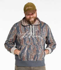 L.L.Bean Men's Signature Camp Hoodie Sweatshirt, Print NEW|CLOTHING