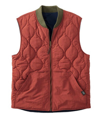 L.L.Bean Men's Signature Reversible Quilted Vest NEW|CLOTHING|OUTERWEAR