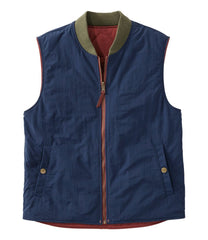 L.L.Bean Men's Signature Reversible Quilted Vest NEW|CLOTHING|OUTERWEAR