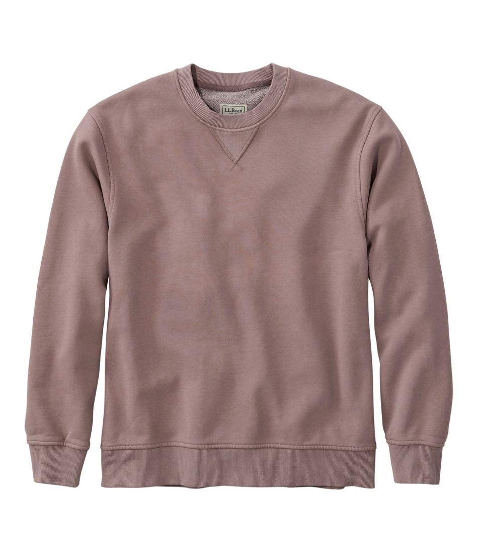L.L.Bean Men's Sunwashed Sweatshirt, Crewneck NEW|CLOTHING