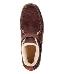 L.L.Bean Men's Lodge Moc Vibram® Buckle Boots, Shearling NEW|FOOTWEAR|SALE