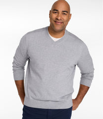 L.L.Bean Men's All Seasons Cotton Blend Sweater, V-Neck NEW|CLOTHING