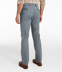 L.L.Bean Men's Sunwashed Khaki Pants, Standard Fit, Straight Leg NEW|CLOTHING