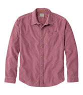 L.L.Bean Men's Sunwashed Corduroy Shirt, Slightly Fitted Untucked Fit NEW|CLOTHING