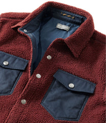 L.L.Bean Men's Signature Mixed Media Fleece Shirt Jacket NEW|CLOTHING