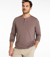 L.L.Bean Men's Multisport Lifestyle Henley, Long-Sleeve NEW|CLOTHING