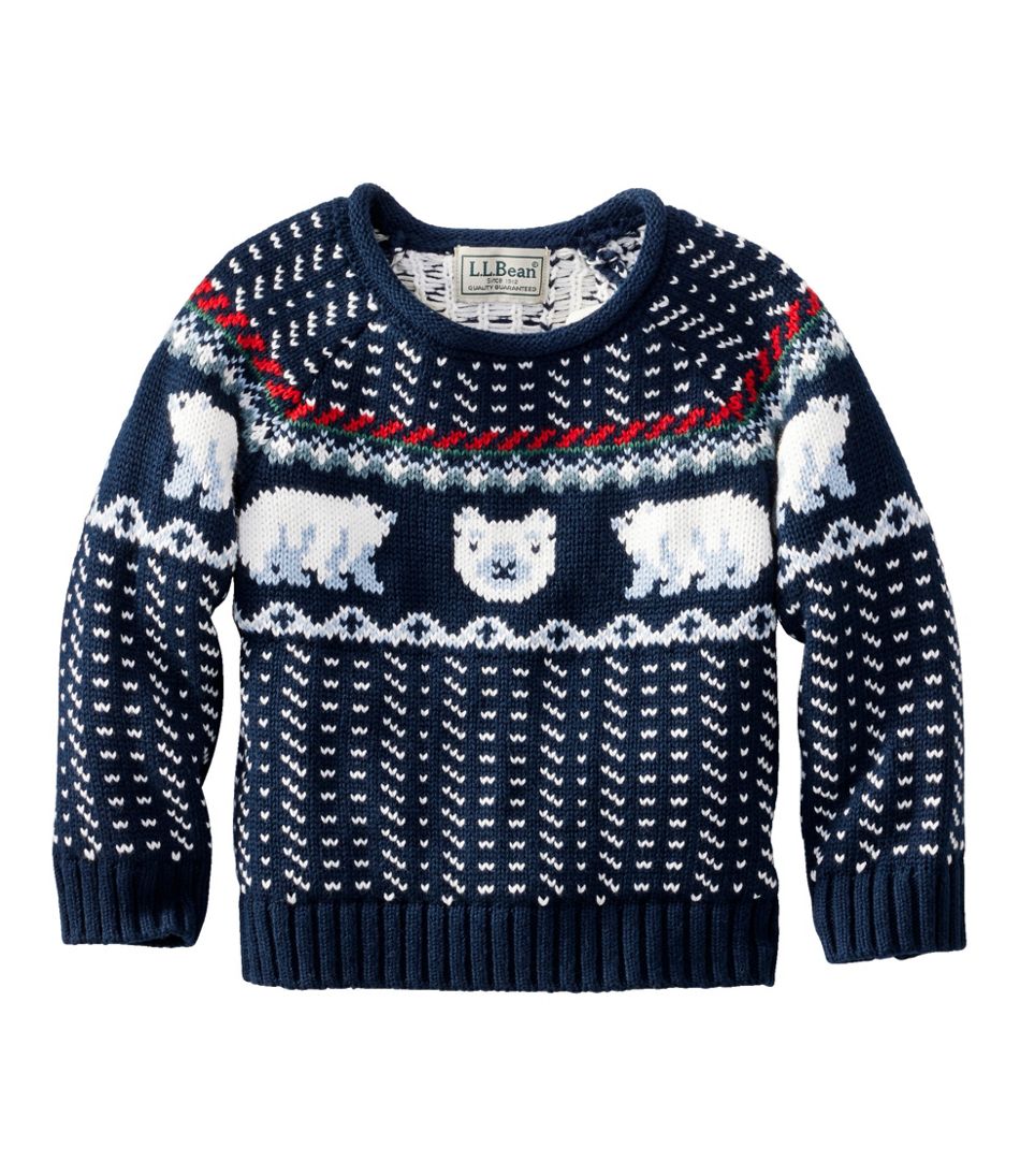 L.L.Bean Infants' and Toddlers' Cotton Rollneck Sweater NEW|CLOTHING